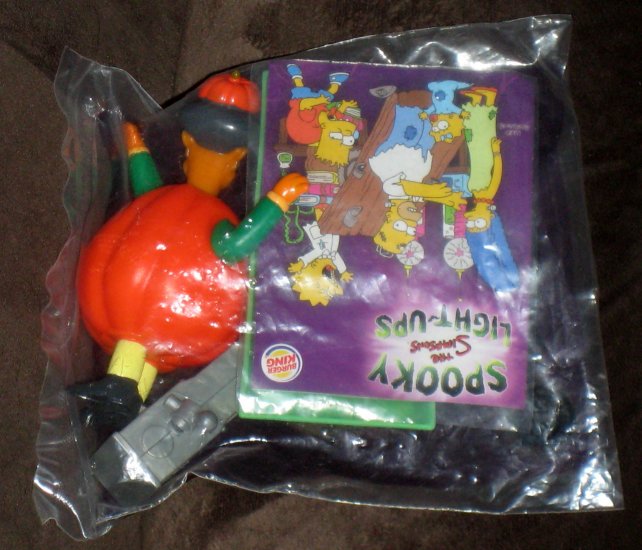 simpsons halloween burger king toys