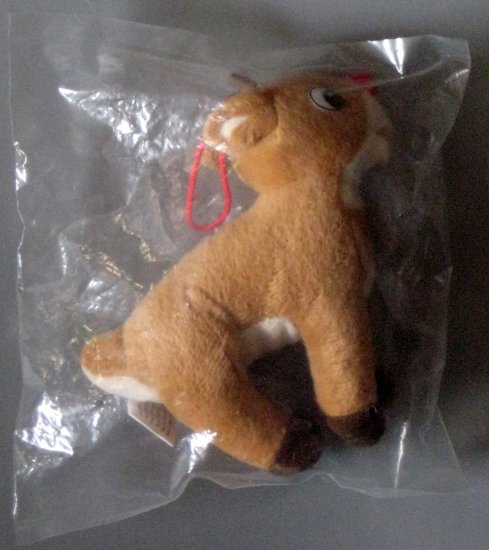 SOLD Plush 5 Inch Rudolph the Red Nosed Reindeer Ornament Island of Misfit Toys