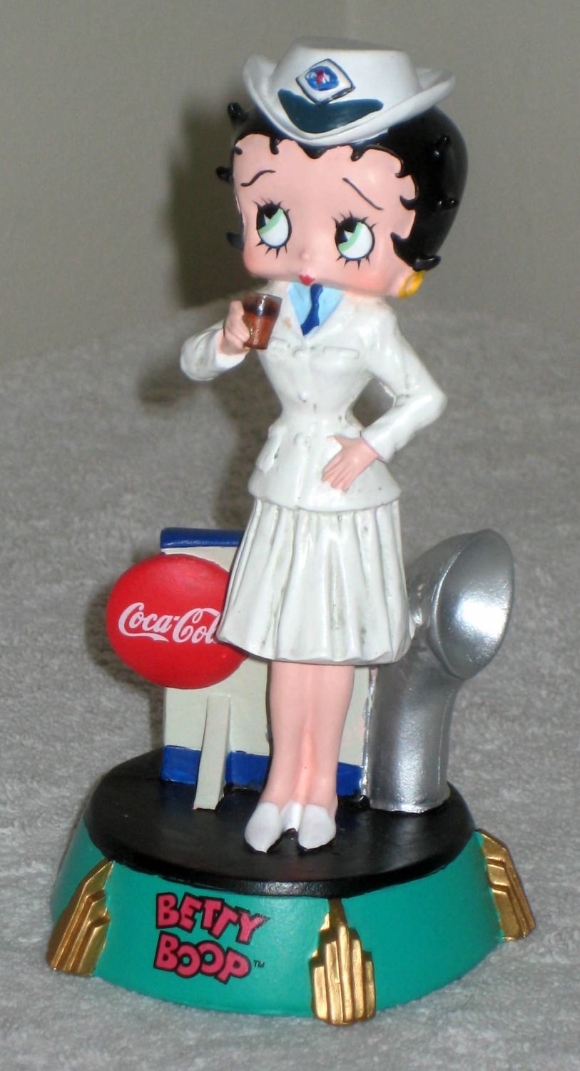 betty boop coca cola figurine