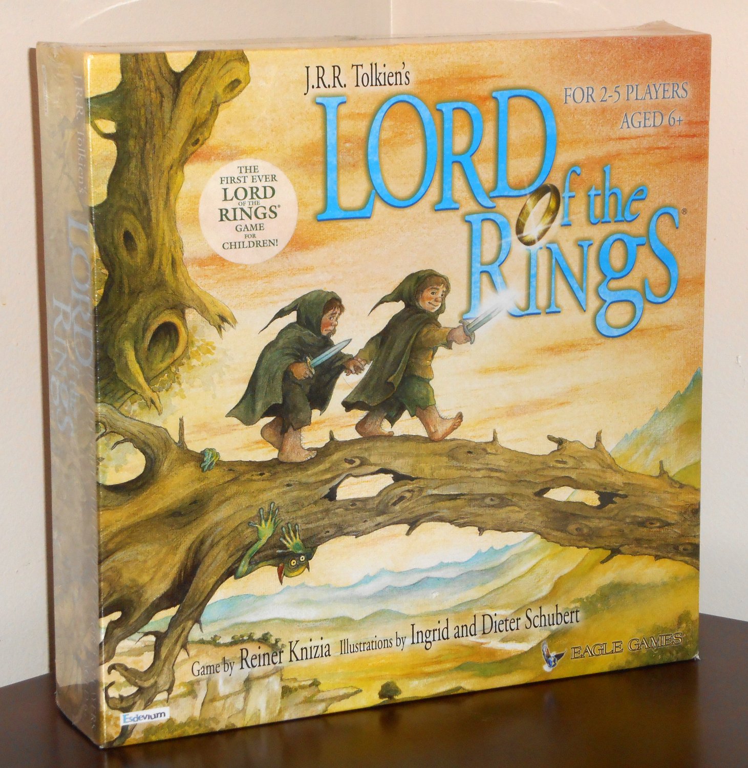 Lord of the Rings LOTR Board Game For Children Eagle Games Made in Germany NIB 2003