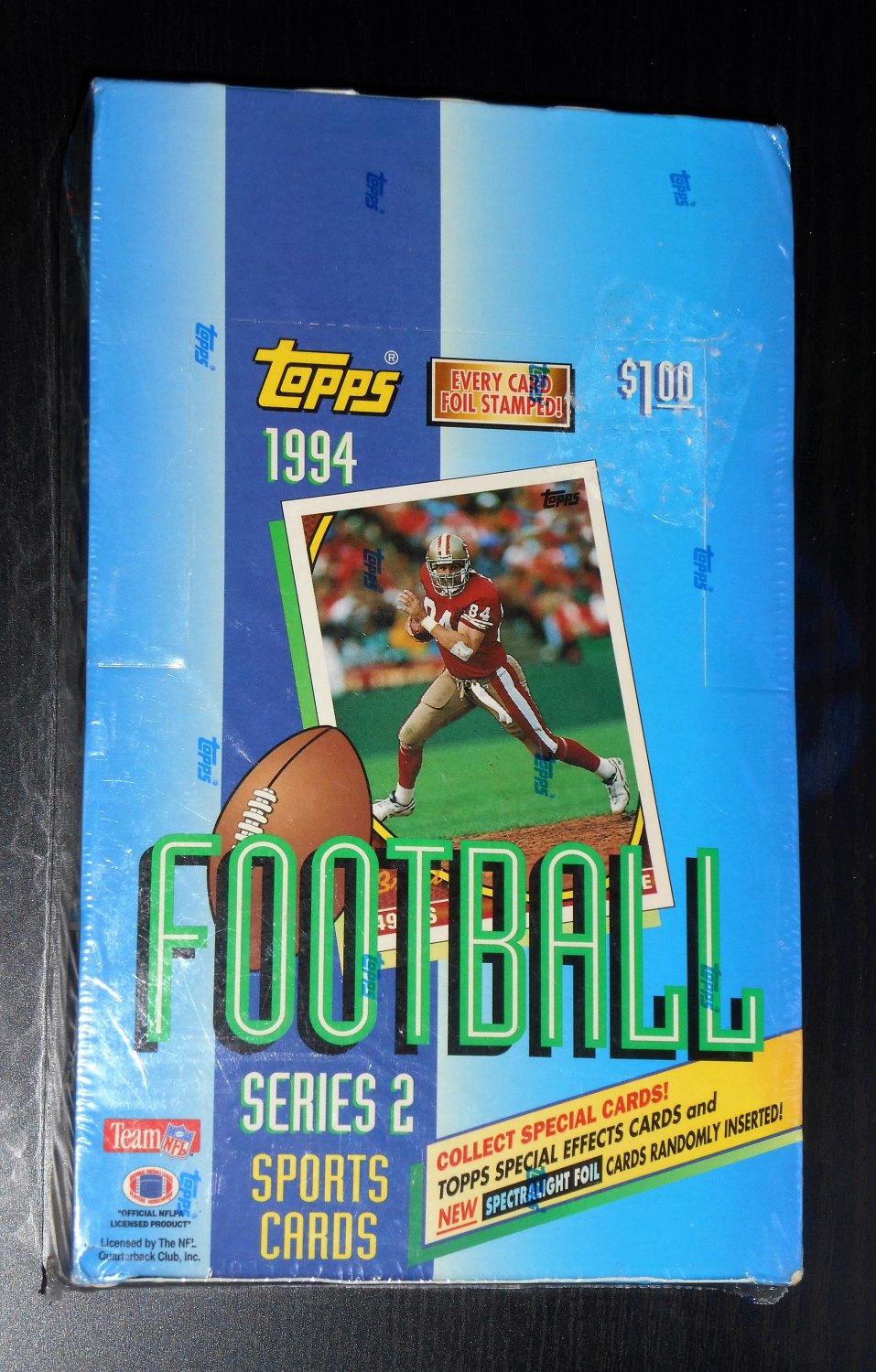 Topps 1994 Series 2 Two Football Sports Cards Wax Box NFL 36 Packs Factory Sealed NIB