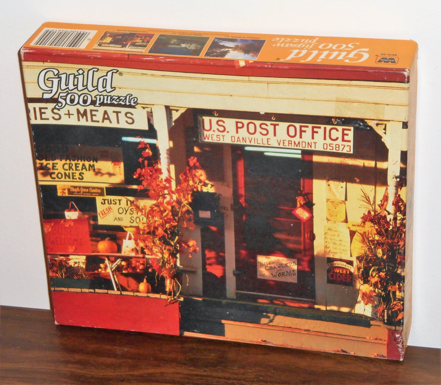 Guild 500 Piece Jigsaw Puzzle The Corner Store 4615-36 West Danville Vermont NIB Factory Sealed