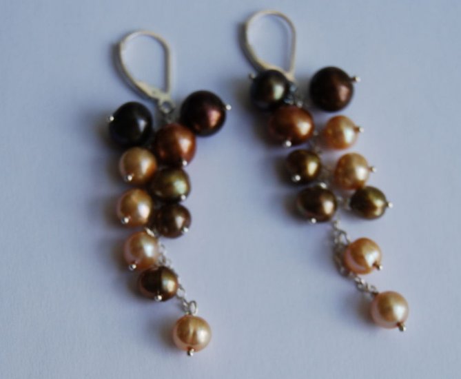 Wine earrings