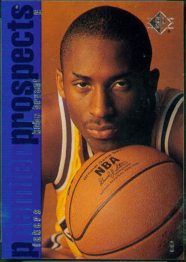 KOBE BRYANT - Rookie - 1996/97 SP Premier Prospects