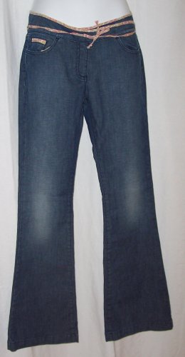 Anthropologie MANOUSH Poirier Flower Trim Jeans S