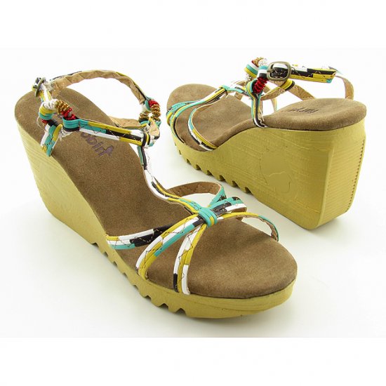 FARYL ROBIN FarylRobin Kitson Platform Wedge Sandal 9