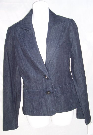 TRINA TURK Barneys Denim Jacket Blazer Jacket