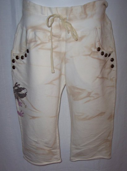 Pinko Sunday Morning Cropped Pant Studded Comfy Short L