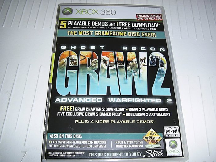 Demo Disk #69 (Xbox 360) FREE SHIPPING