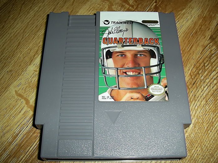 John Elway Quarterback Nintendo Game (FREE SHIPPING)