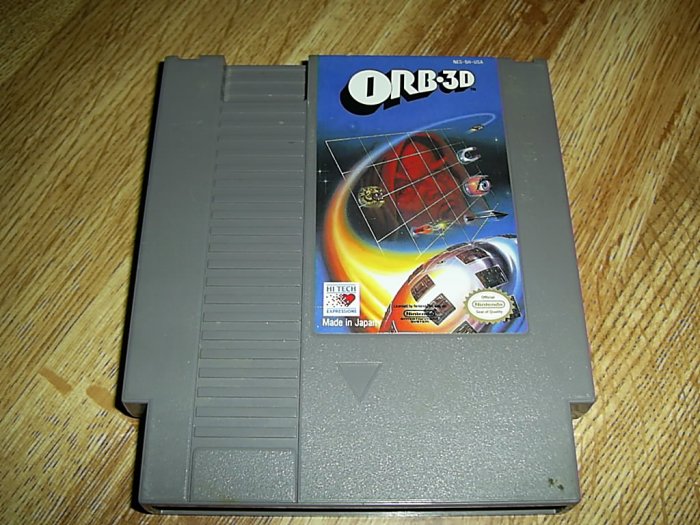 ORB-3D Nintendo Game (FREE SHIPPING)