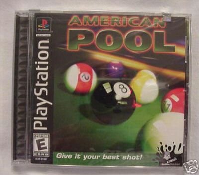 FREE SHIPPING American Pool (Playstation)