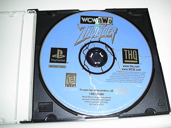 WCW NWO Thunder(Playstation Game) FREE SHIPPING