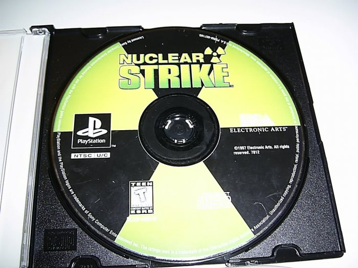 Nuclear Strike (Playstation Game) FREE SHIPPING