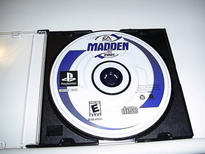 Madden 2001 (Playstation Game) FREE SHIPPING
