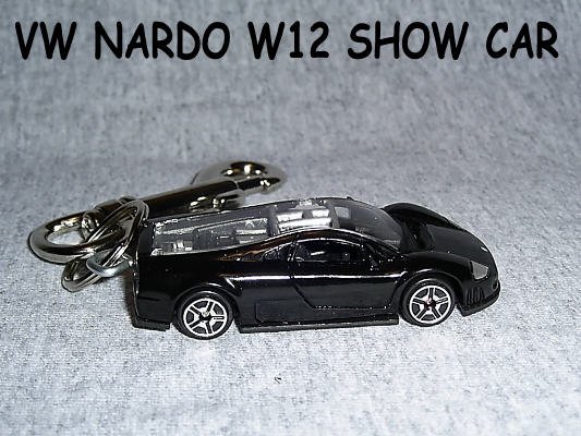 VW NARDO W12 CAR KEYCHAIN & SWIVEL CLIP (FREE SHIPPING)