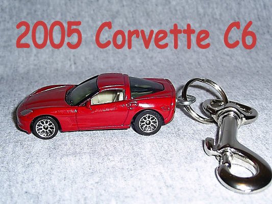 2005 Corvette C6 Keychain & Swivel Clip (FREE SHIPPING)