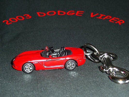 2003 Dodge Viper Keychain & Swivel Clip (FREE SHIPPING)