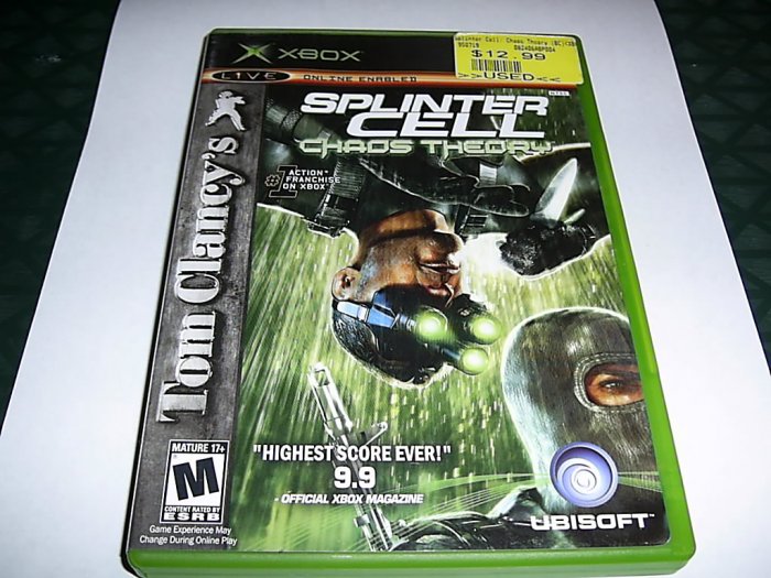 Tom Clancy's Splinter Cell (Xbox) FREE SHIPPING