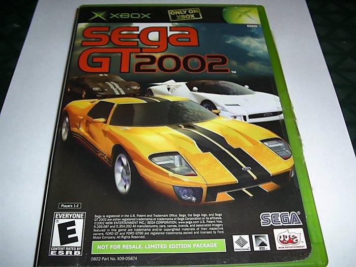 Sega GT 2002 (Xbox) FREE SHIPPING