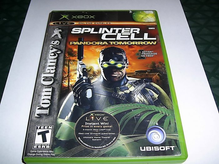 Tom Clancy's Splinter Cell (Xbox) FREE SHIPPING