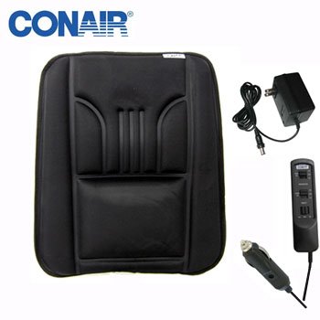 CONAIR® MASSAGING BACK REST WITH HEAT