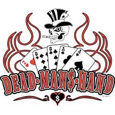 Dead Man's Hand Texas Holdem Poker T Shirt Tee Sizes 3xl ( Xxxl ), 4xl ( Xxxxl ) Style#7