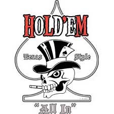 Holdem Texas Style Poker T Shirt Tee Sizes Medium, Large, Xl, 2xl Style#17