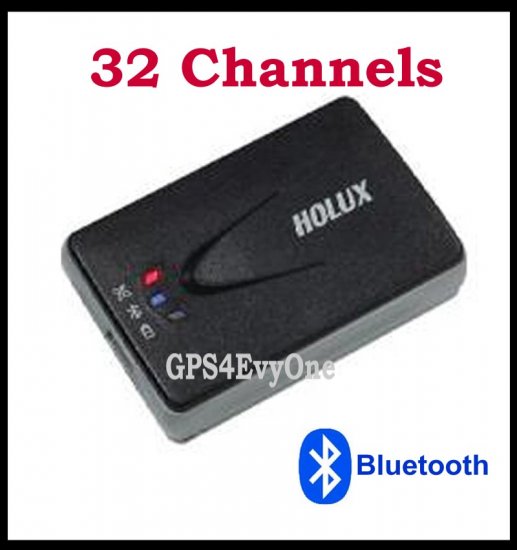 Holux M1000 32 channel bluetooth GPS receiver for PDA smartphone laptop