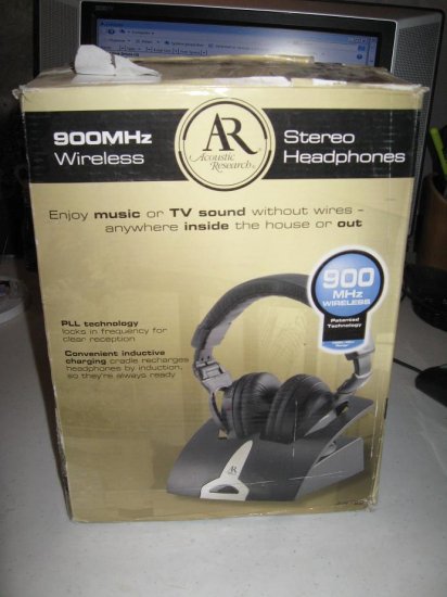 ACOUSTIC RESEARCH AW722 WIRELESS STEREO HEADPHONES