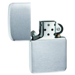 Zippo Brushed Chrome, 1941 Replica