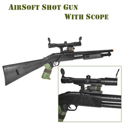 Shotgun Style AirSoft Gun