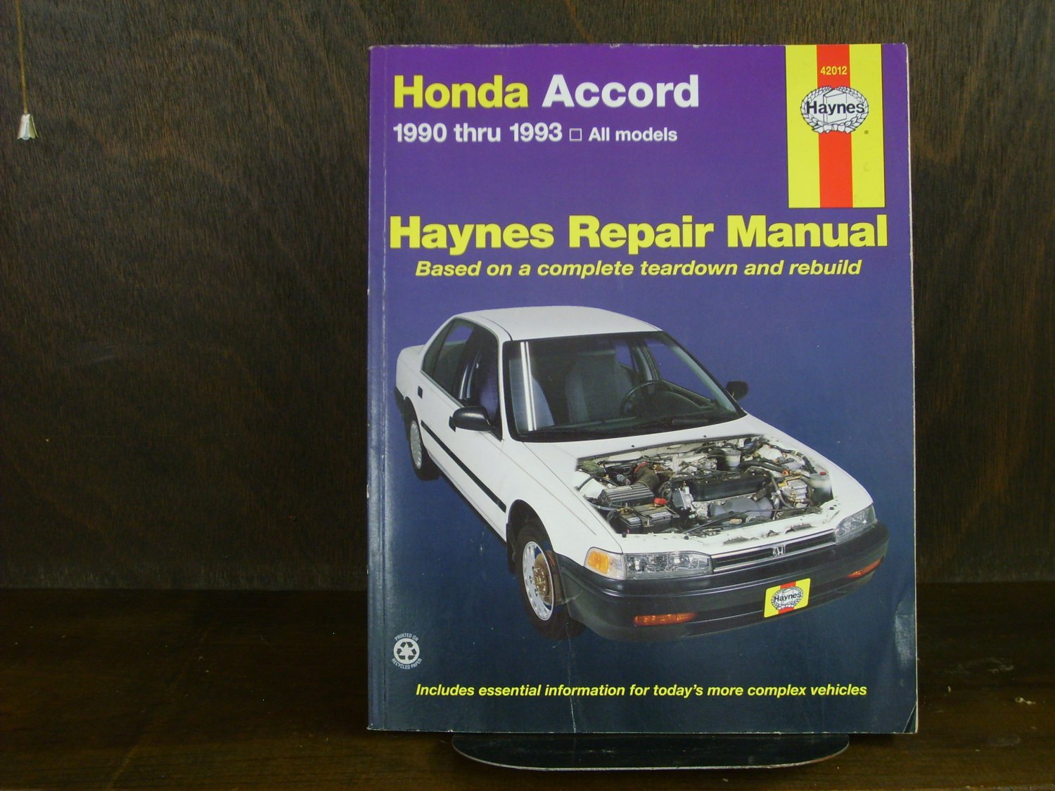 Honda Accord '90 - '93 All Models Haynes Manual Paperback