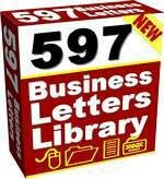 597 Ready To Use Sales Letters and Business Forms