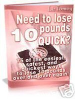 Lose 10 Pounds Quick eBook