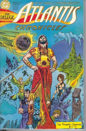 Atlantis Chronicles - By Peter David & Esteban Maroto - 7 Copies