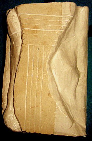 small plaster sculpture