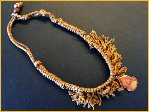 Buddha Rad Rag Choker Necklace