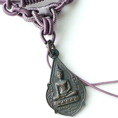 Asian Buddhist Amulet Necklace