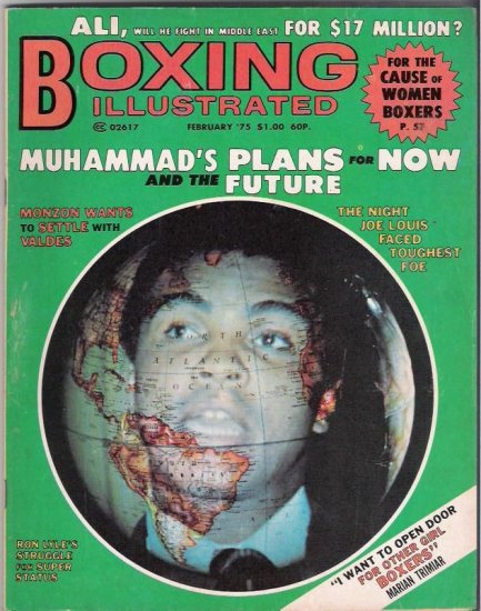 Boxing Illustrated- Muhammad Ali-Joe Louis-Ron Lyle-Vintage Magazine