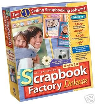 Scrapbook Factory Deluxe 3.0 - Image/Photo - Computer Software