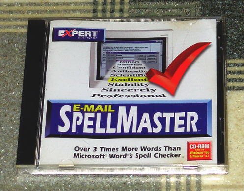 Computer Software - E-Mail Spell Master