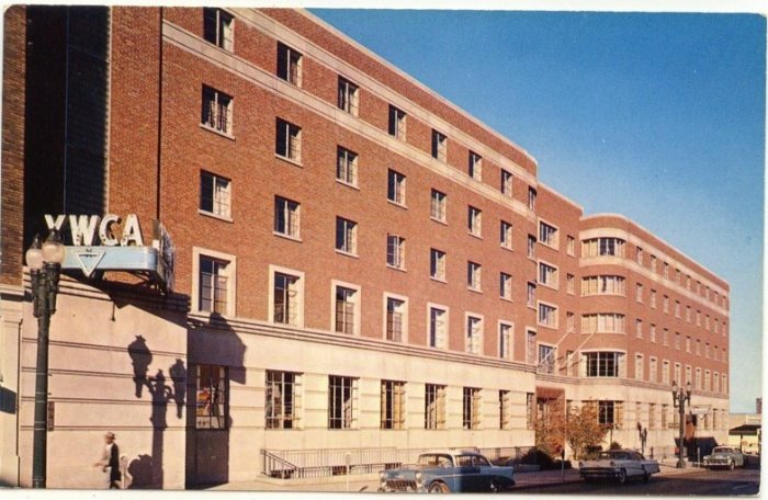 YWCA Rochester New York 175 Clinton Ave North Colourpicture Publishers Cahart Photo Service