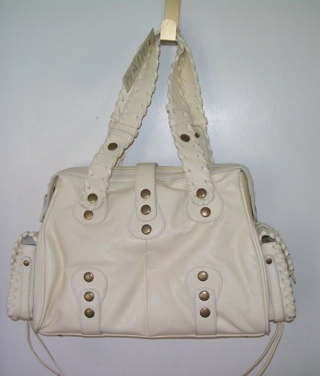 NWT DESIGNER INSPIRED IVORY SHOULDER BAG