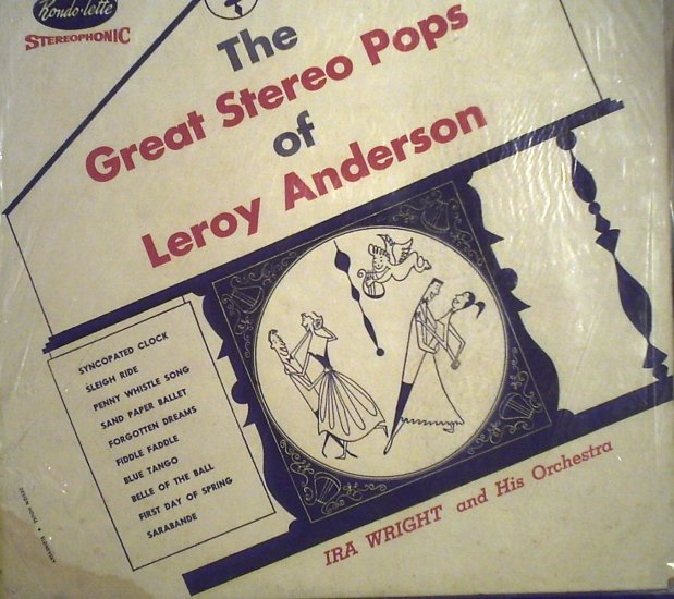 Anderson, Leroy Music - Ira Wright and His Orchestra.......