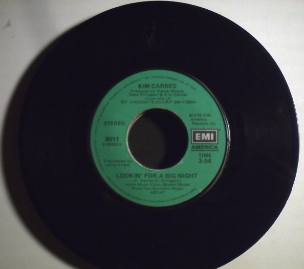 Carnes, Kim It Hurts So Bad/Lookin For A Big Night 1979