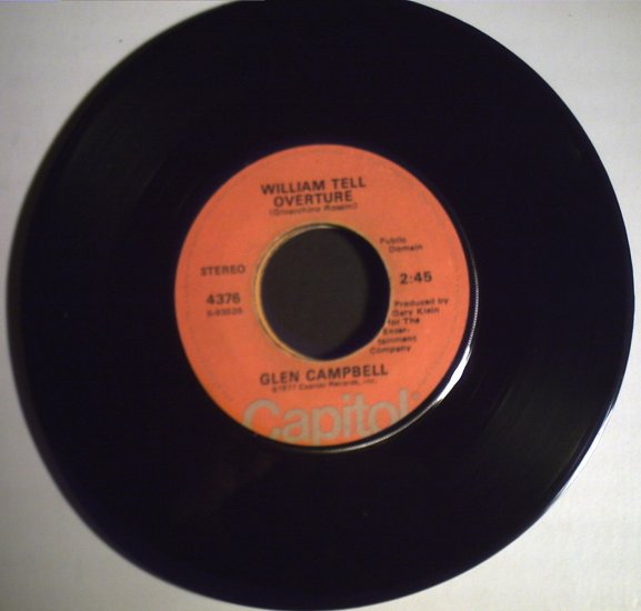 Campbell, Glen William Tell Overture/Southern Nights...1977
