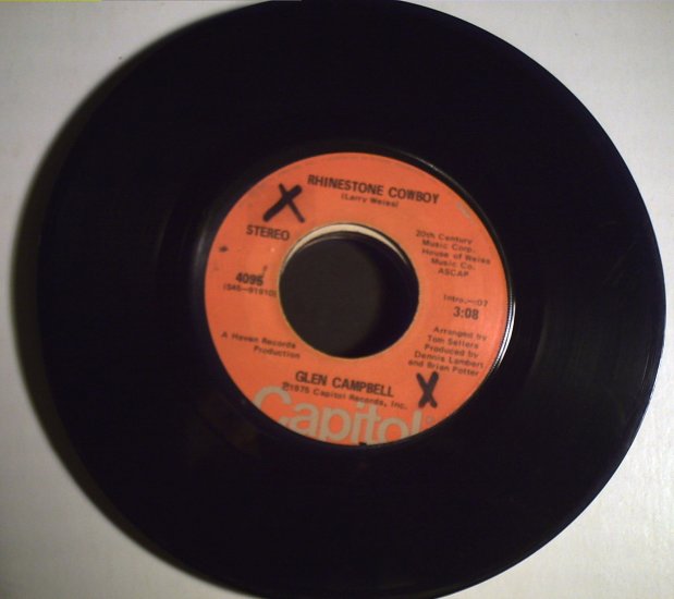 Campbell, Glen Rhinestone Cowboy/Lovelight.............1975