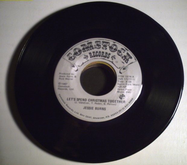 Burns, Jessie Let's spend ChristmasTogether/single1987