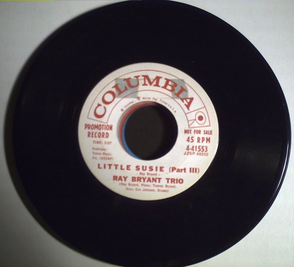 Bryant, Ray Trio Little Susie (part 1)/Little Susie (part III)